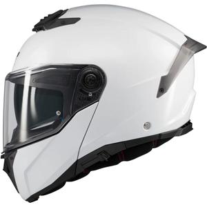 Casque de moto modulable MT Atom 2 SV Pure A0 blanc