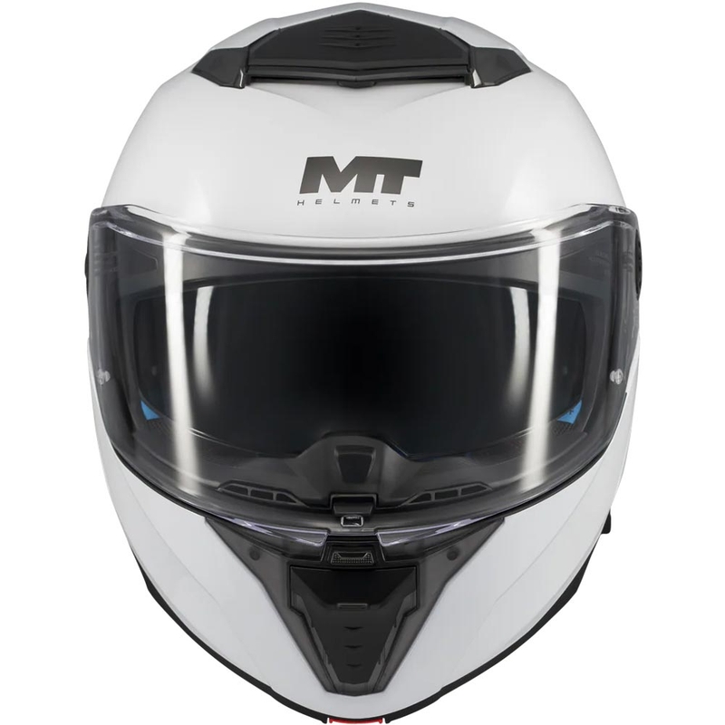 Casque de moto modulable MT Atom 2 SV Pure A0 blanc
