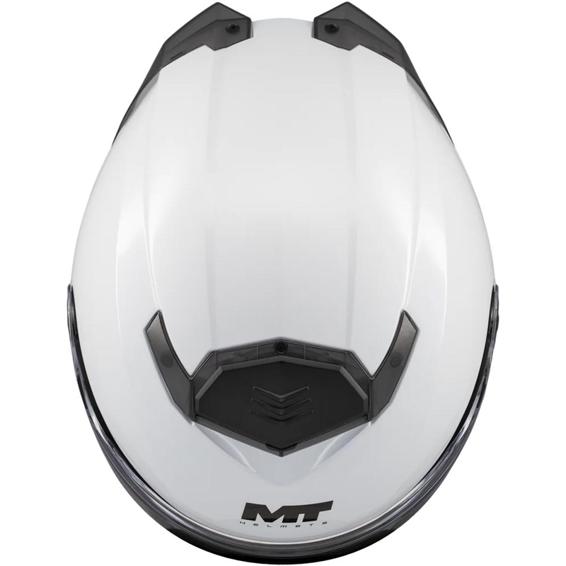 Casque de moto modulable MT Atom 2 SV Pure A0 blanc