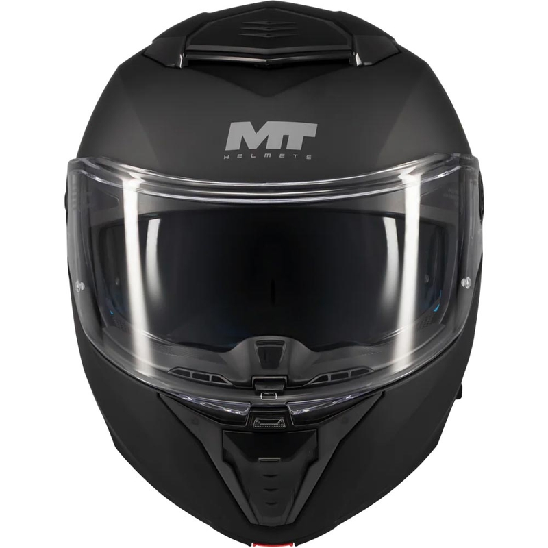 Casque de moto modulable MT Atom 2 SV Pure A1 noir mat