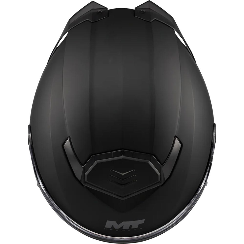 Casque de moto modulable MT Atom 2 SV Pure A1 noir mat