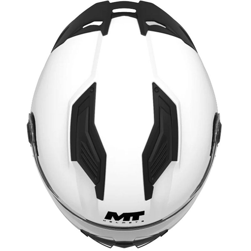 Casque intégral de moto pour enfant MT Stinger 2 A0 blanc