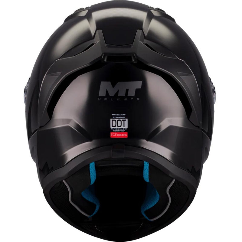 Casque intégral de moto enfant MT Stinger 2 A1 noir mat
