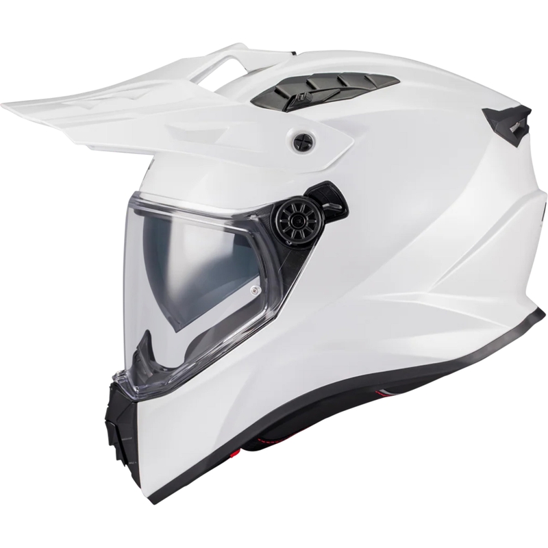 Casque de moto enduro MT Track SV Pure A0 blanc