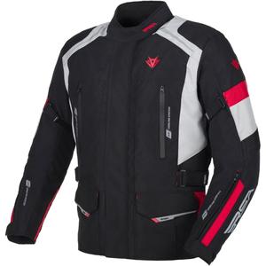 Veste de moto RSA EXO 2 noir-gris-rouge
