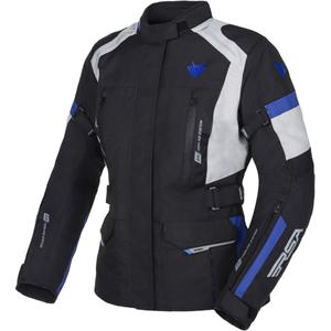Veste de moto RSA EXO 2 noir-gris-bleu pour femme