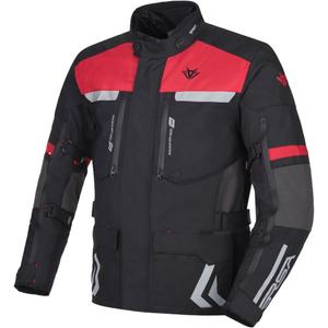 Veste moto RSA Storm noir-gris-rouge