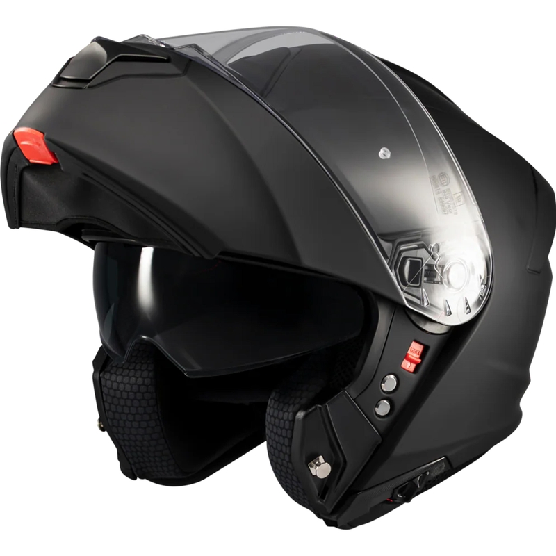 Casque de moto modulable MT Genesis SV Pure A1 noir mat