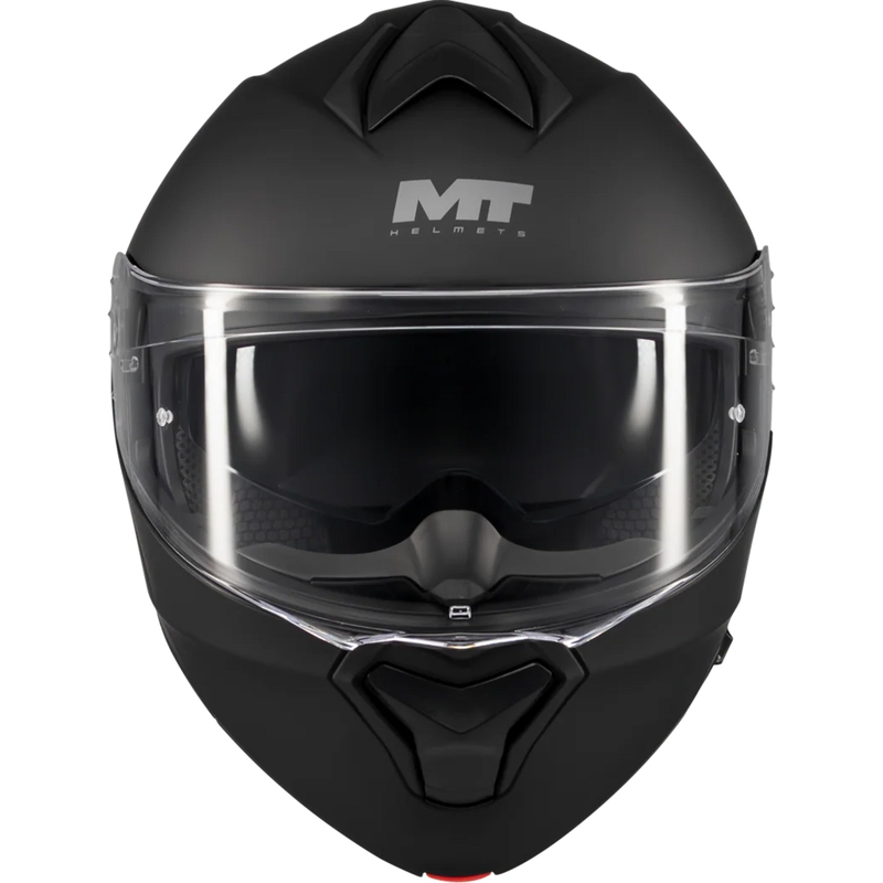 Casque de moto modulable MT Genesis SV Pure A1 noir mat