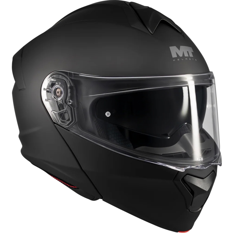 Casque de moto modulable MT Genesis SV Pure A1 noir mat