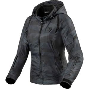 Veste de moto Revit Flare 2 noir/gris pour femme