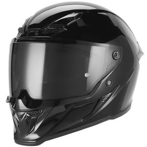 Casque intégral de moto NOX Exklusiv Goliath noir