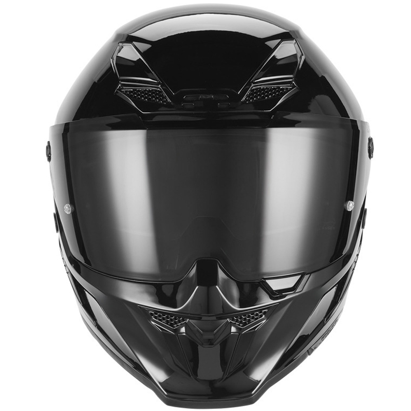 Casque intégral de moto NOX Exklusiv Goliath noir