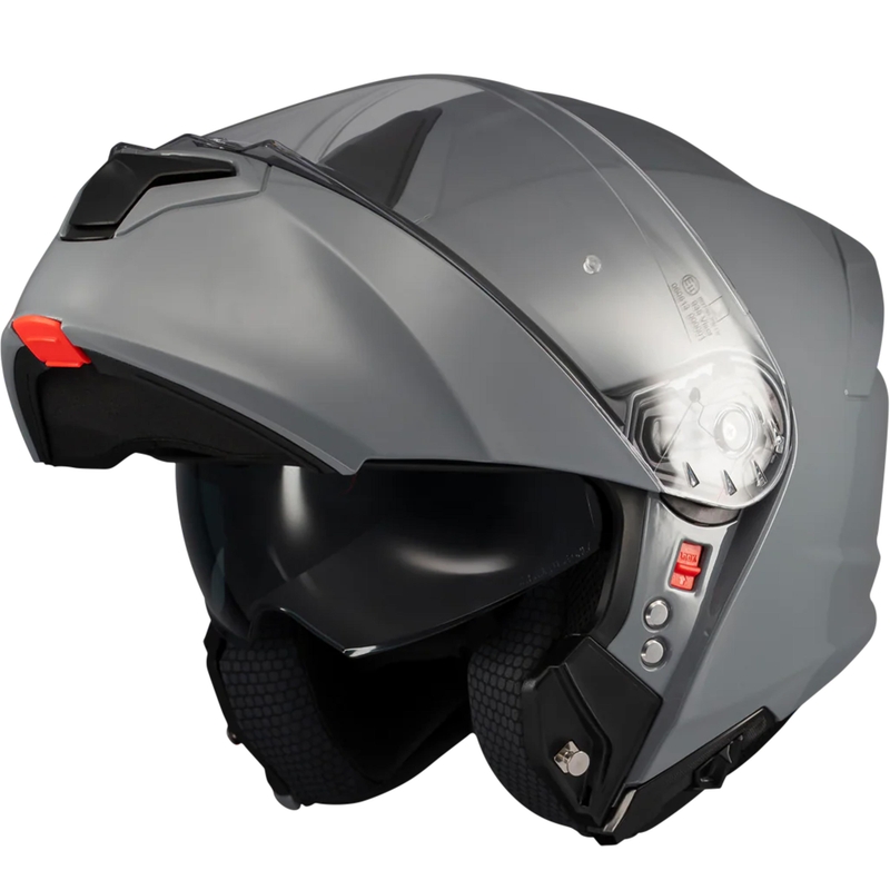 Casque de moto modulable MT Genesis SV Pure A12 gris