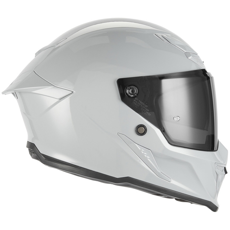 Casque intégral de moto NOX Exclusive Goliath gris-blanc