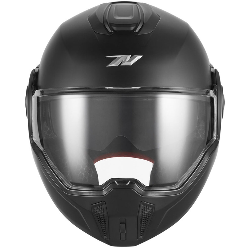 Casque de moto modulable NOX PREMIUM Spinner noir mat