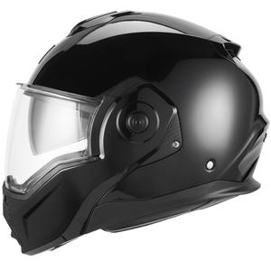 Casque de moto modulable NOX PREMIUM Spinner noir
