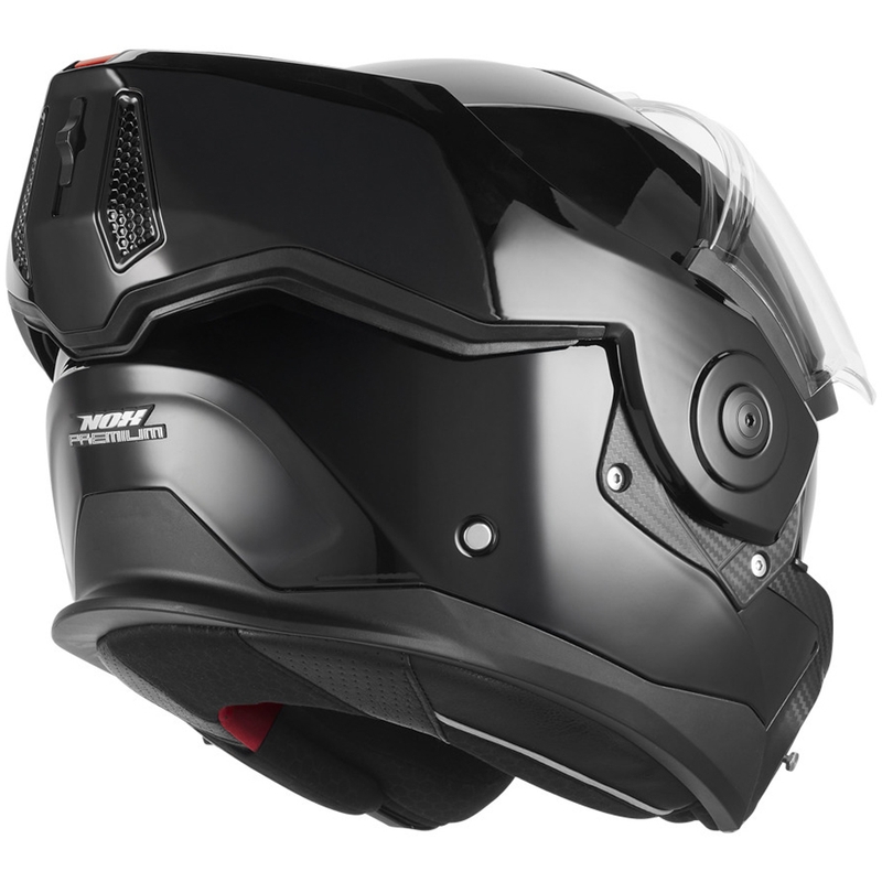 Casque de moto modulable NOX PREMIUM Spinner noir