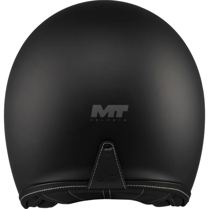 Casque de moto ouvert MT Lemans 2 SV S Pure A1 noir mat