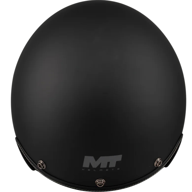 Casque de moto ouvert MT Lemans 2 SV S Pure A1 noir mat