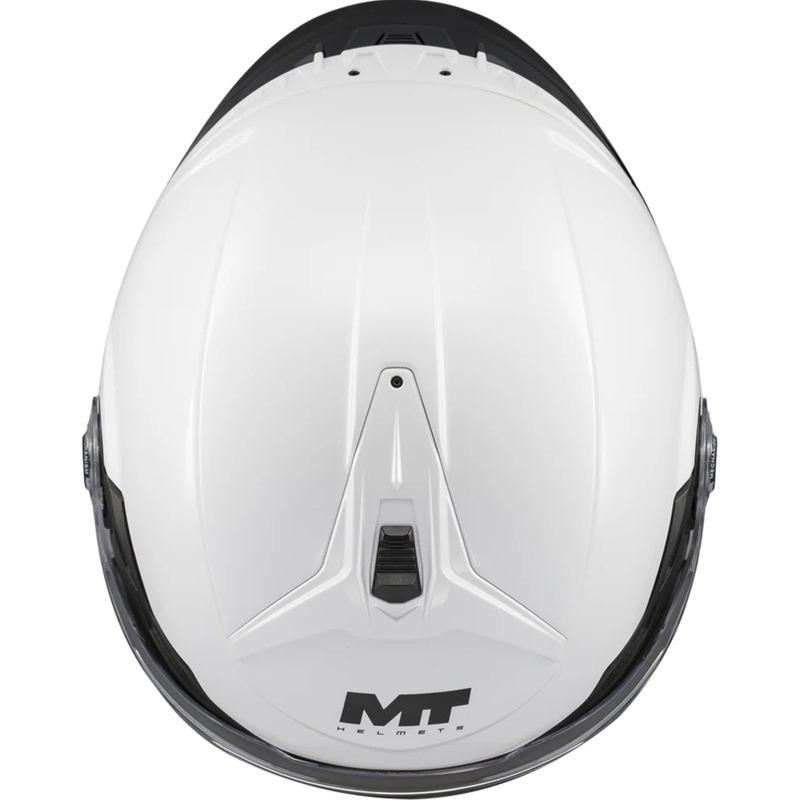 Casque de moto ouvert MT Cosmo SV Pure A0 blanc