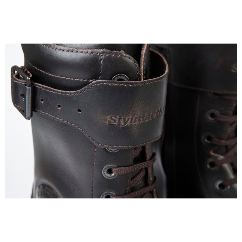 Bottes de moto marron Stylmartin Rocket