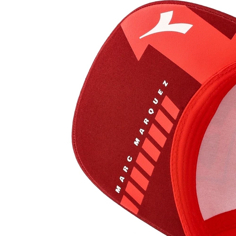 Casquette Ducati Marc Marquez 93 Midvisor Champion du Monde rouge