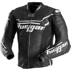Veste moto en cuir Furygan Sirius noir-blanc