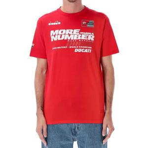 T-shirt Ducati Marc Marquez MM93 Champion du Monde rouge