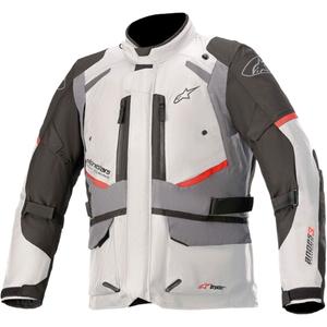 Veste moto Alpinestars Andes Drystar Gris-Noir-Rouge