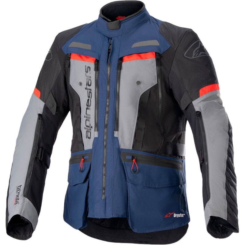 Veste moto Alpinestars Bogota PRO Drystar 2025 bleu-noir-rouge