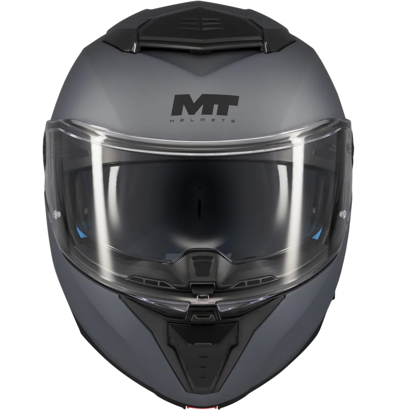 Casque de moto modulable MT Atom 2 SV Pure A2 gris mat