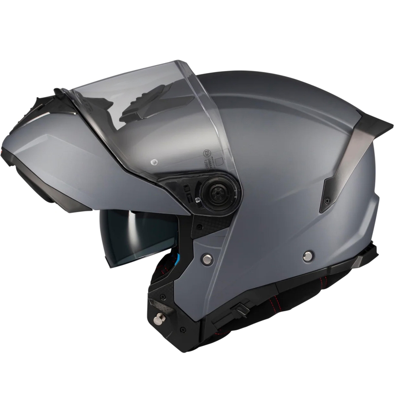 Casque de moto modulable MT Atom 2 SV Pure A2 gris mat