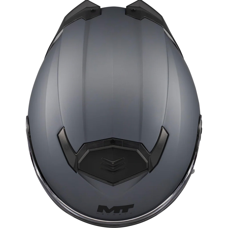 Casque de moto modulable MT Atom 2 SV Pure A2 gris mat