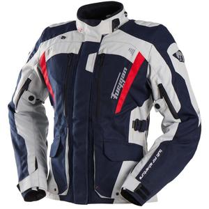 Veste de moto Furygan Apalaches rouge, blanc et bleu pour femmes