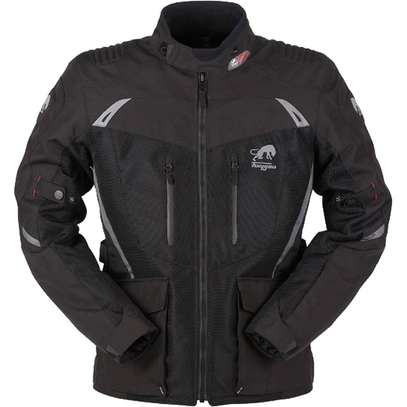 Furygan Apalaches Vented 2-in-1 Motorcycle Jacket Black
