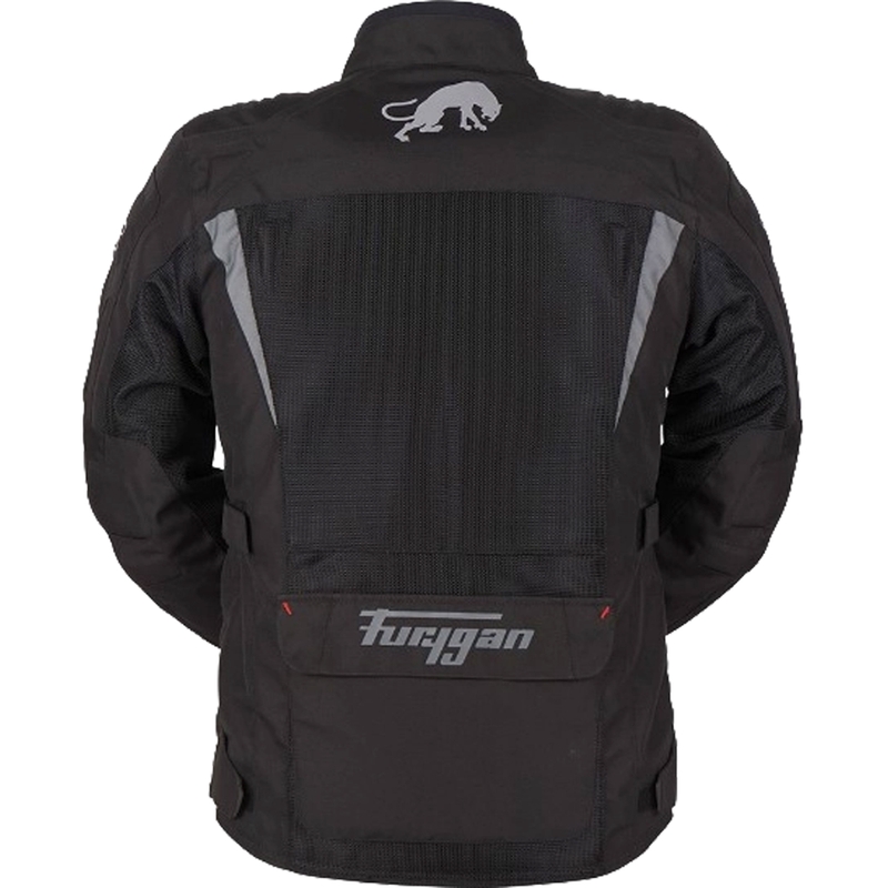 Furygan Apalaches Vented 2-in-1 Motorcycle Jacket Black