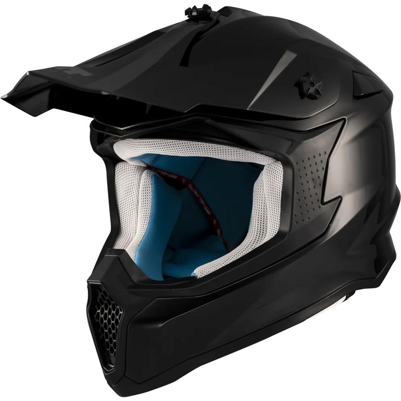 Casque de motocross MT Falcon S Pure A1 noir mat