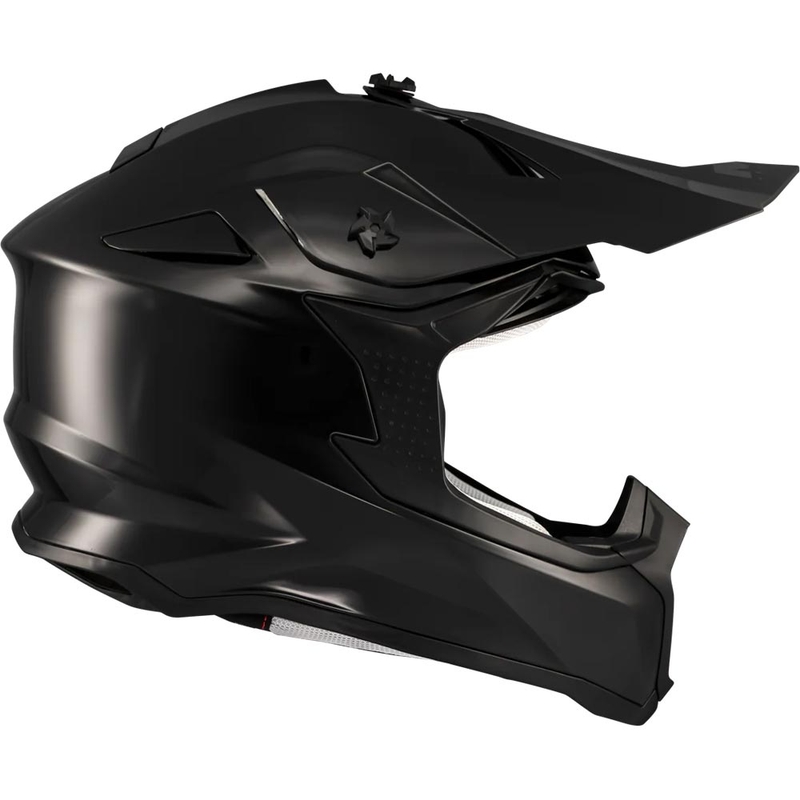 Casque de motocross MT Falcon S Pure A1 noir mat