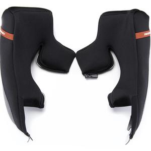Mousses de joues noires pour casque de moto Scorpion EXO-1500 Air