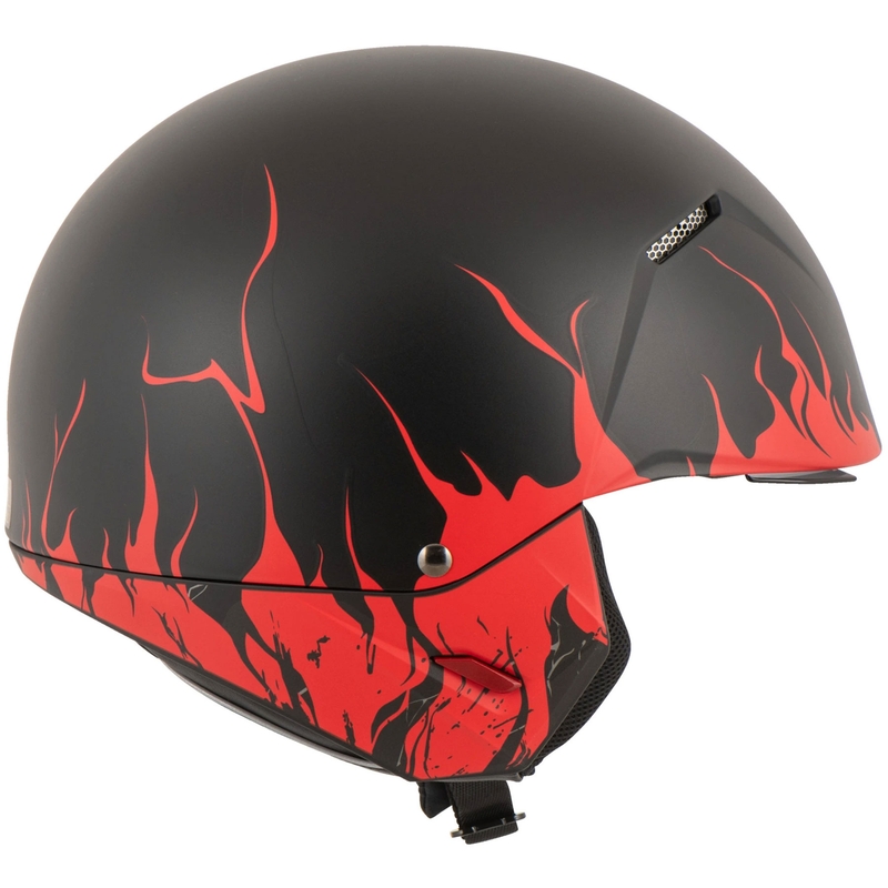 Casque jet avec masque HJC i20 Scraw MC1SF blanc-rouge-noir - II. qualité