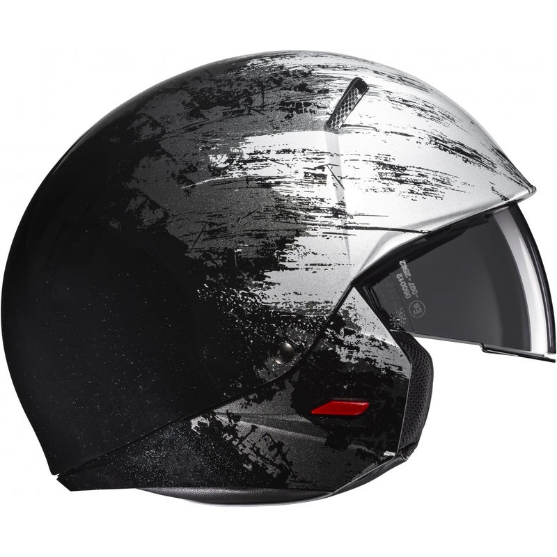 Casque jet avec masque HJC i20 Furia MC5 noir-gris - II. qualité