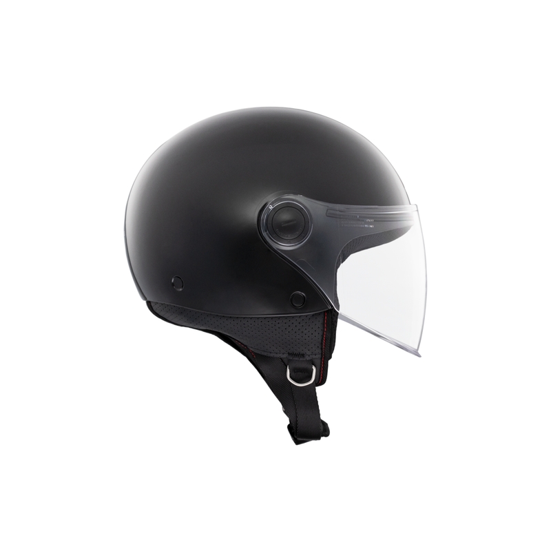 Casque de moto jet MT Street S noir brillant - II. qualité
