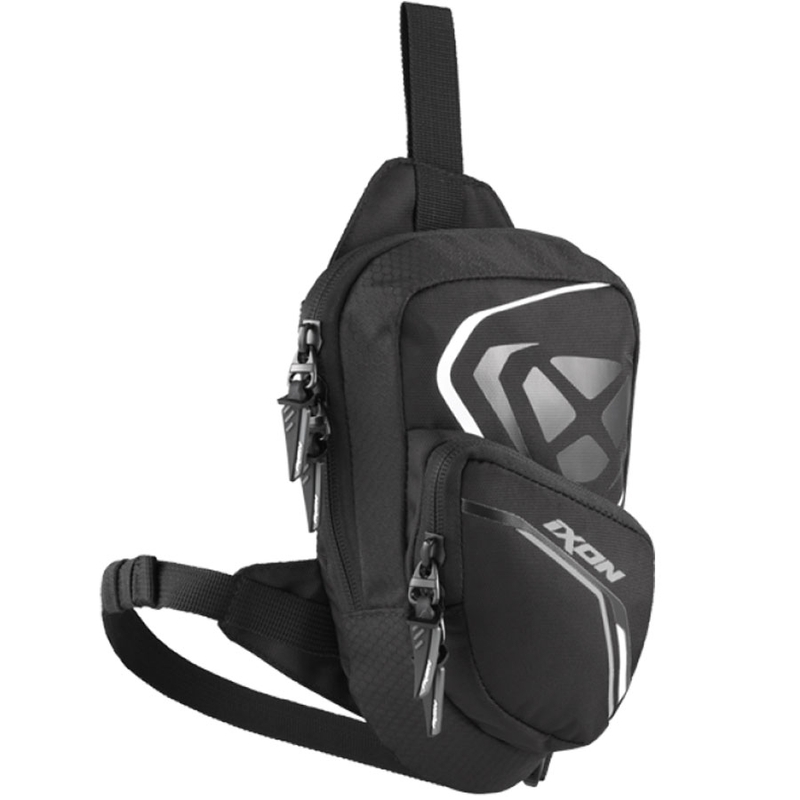 Sacoche de cuisse IXON R-Emington noir et blanc