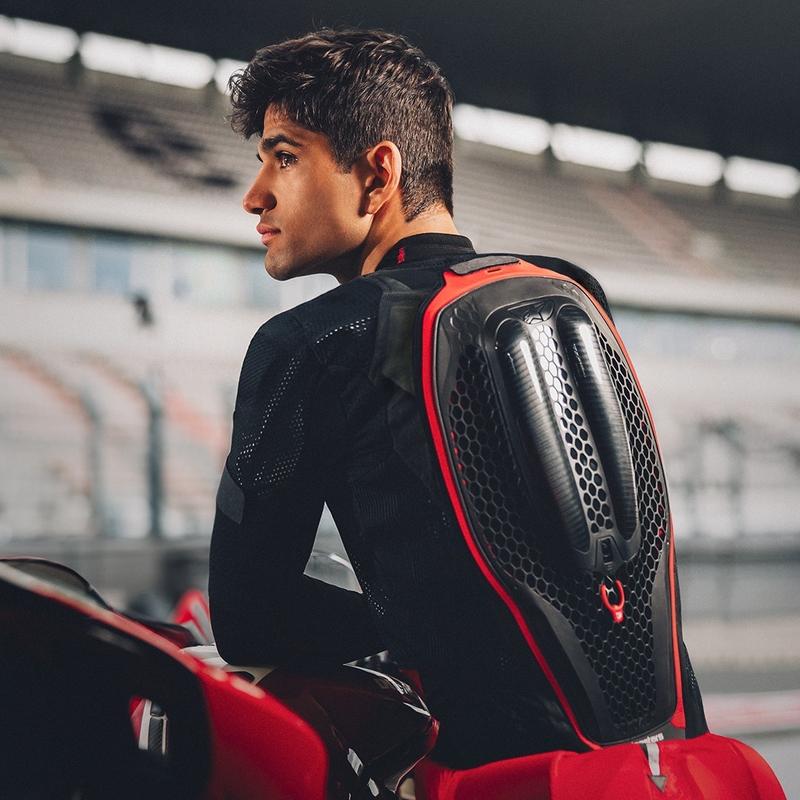 Gilet airbag Alpinestars TECH-AIR®7X System noir et rouge - Grade II - II. qualité