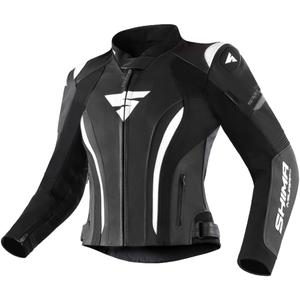 Veste de moto Shima Miura 2.0 noir et blanc pour femme