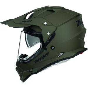 Casque enduro NOX N312 vert mat - II. qualité