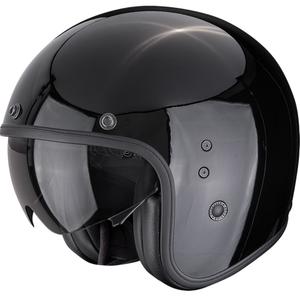 Casque de moto ouvert Scorpion Belfast EVO Noir uni - II. qualité