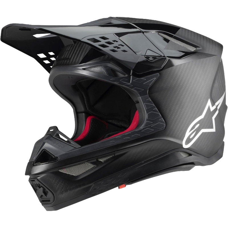 Alpinestars Supertech S-M10 Fame Motocross Helmet glossy/matte carbon