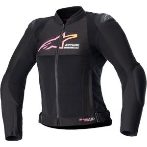 Veste moto femme Alpinestars Stella SMX Air Black-Gradient